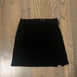 White Fox Boutique Black Mini Skirt